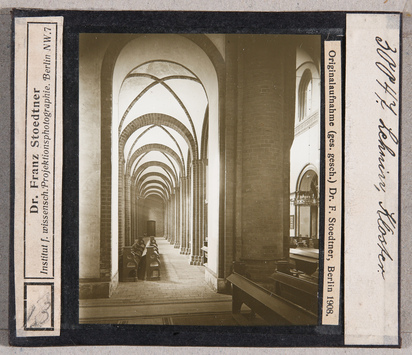 Vorschaubild Lehnin: Klosterkirche (Stoedtner-Nr. 30047, Originalaufnahme 1908) 